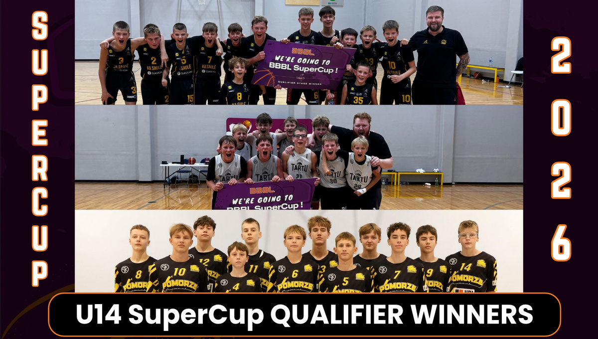 U14 Stage 1: Final SuperCup 2026 Tickets Secured in Riga and Kaariku