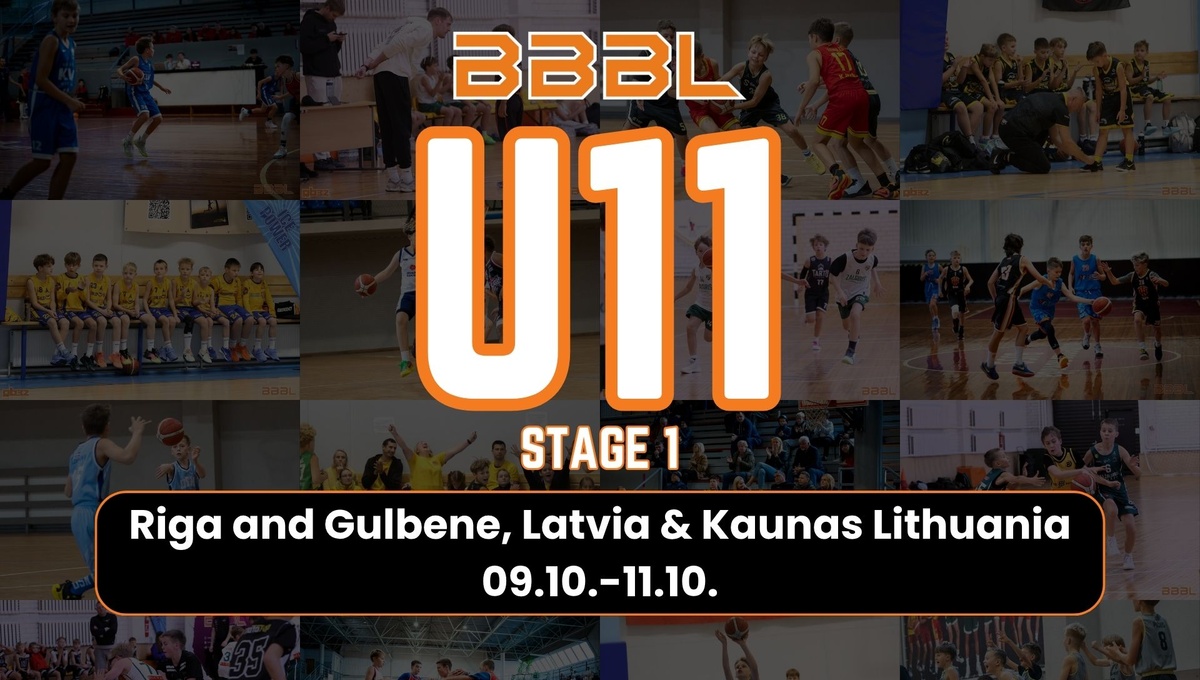 U11 Boys Stage 1 Summary: Riga, Gulbene & Kaunas