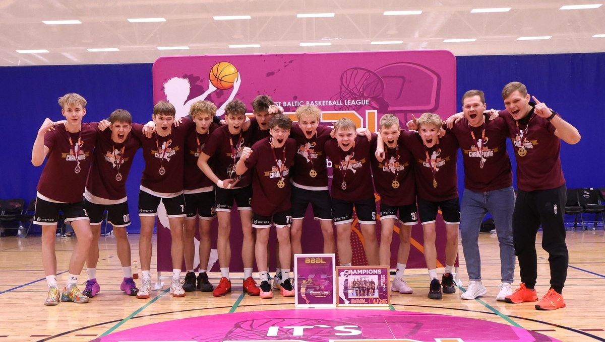 Tartu BBBL U16 champions! AIK - Basket 2nd, Silverstars - Bronze!