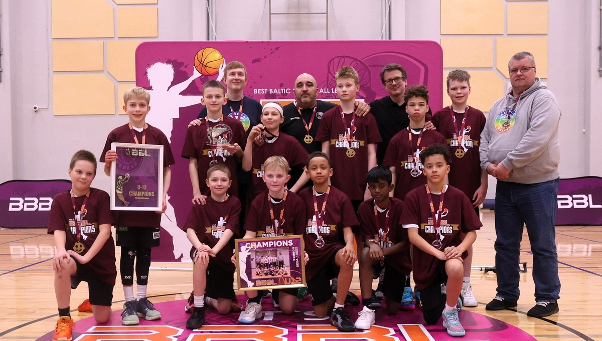 Alppila Basket U12 champions, Kaspars Aščuks (Rīdzene) shooting contest winner