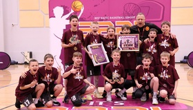 Madona BBBL U10 champions! Kārlis Stašāns (DSN) shooting contest winner!