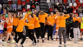 Boys went crazy during U13 shooting contest!