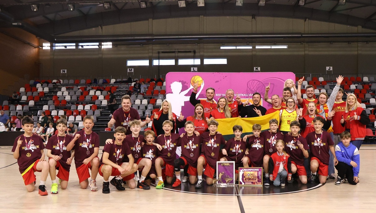 KA Snaiperis (LTU) BBBL U13 champions! Motiejus Laskauskas final stage MVP