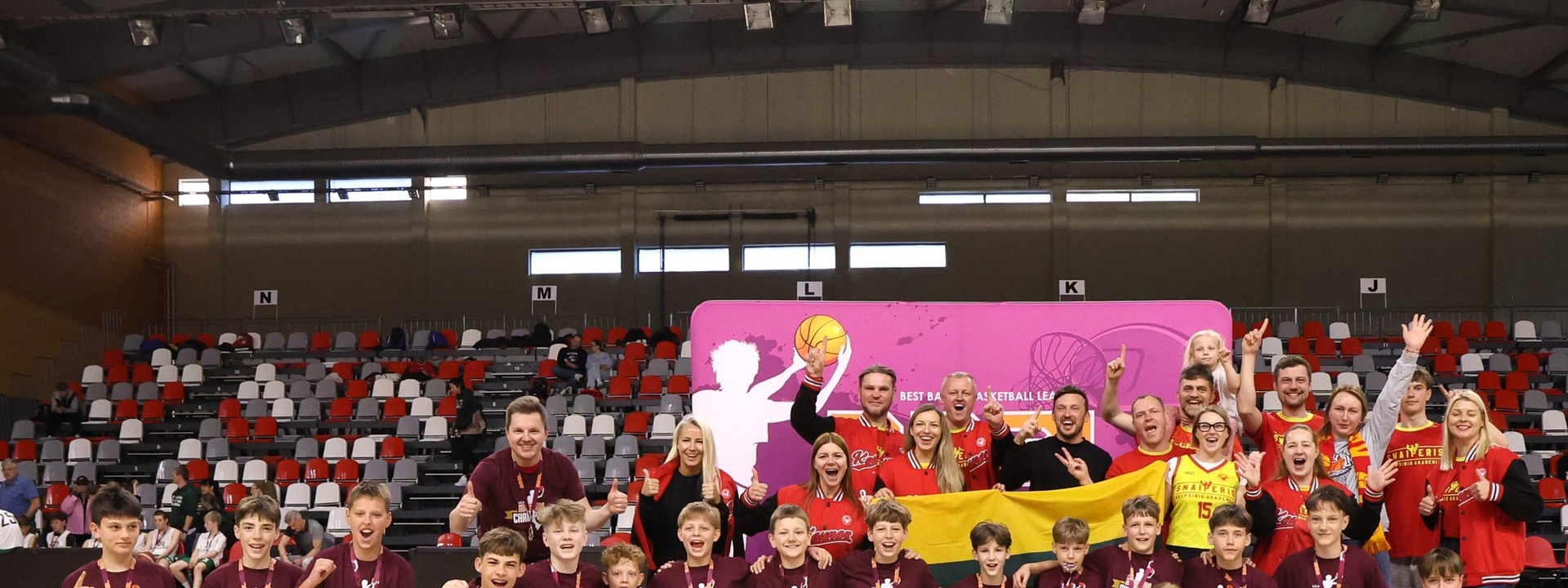 KA Snaiperis (LTU) BBBL U13 champions!  Motiejus Laskauskas final stage MVP