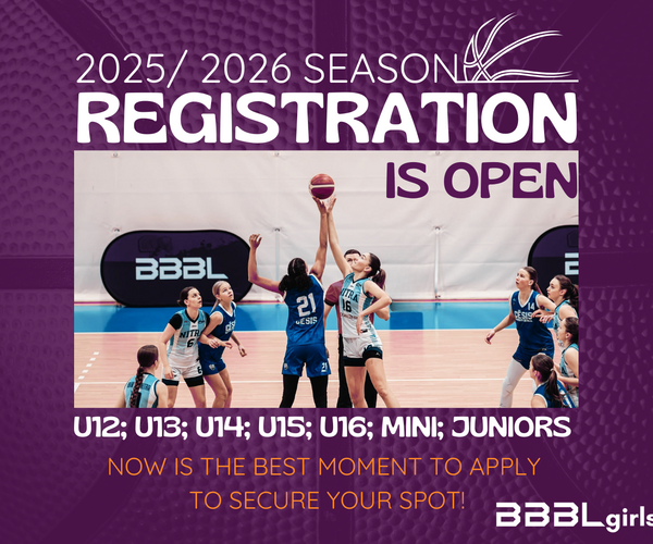 BBBL Girls 2025/2026 Season Registration is NOW OPEN! 