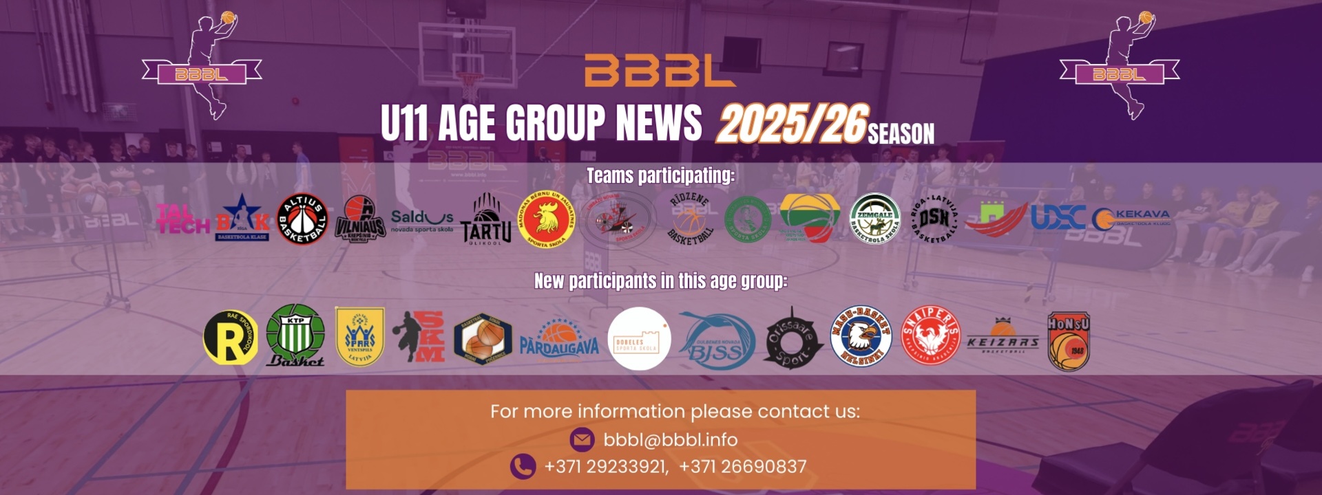 BBBL Boys U11 Age Group News: Season 2025/26 in 30 Days!