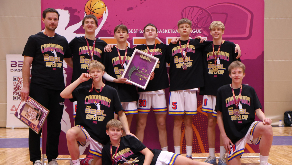 Pārdaugava kept the 1st BBBL SuperCup trophy in Riga!!! 