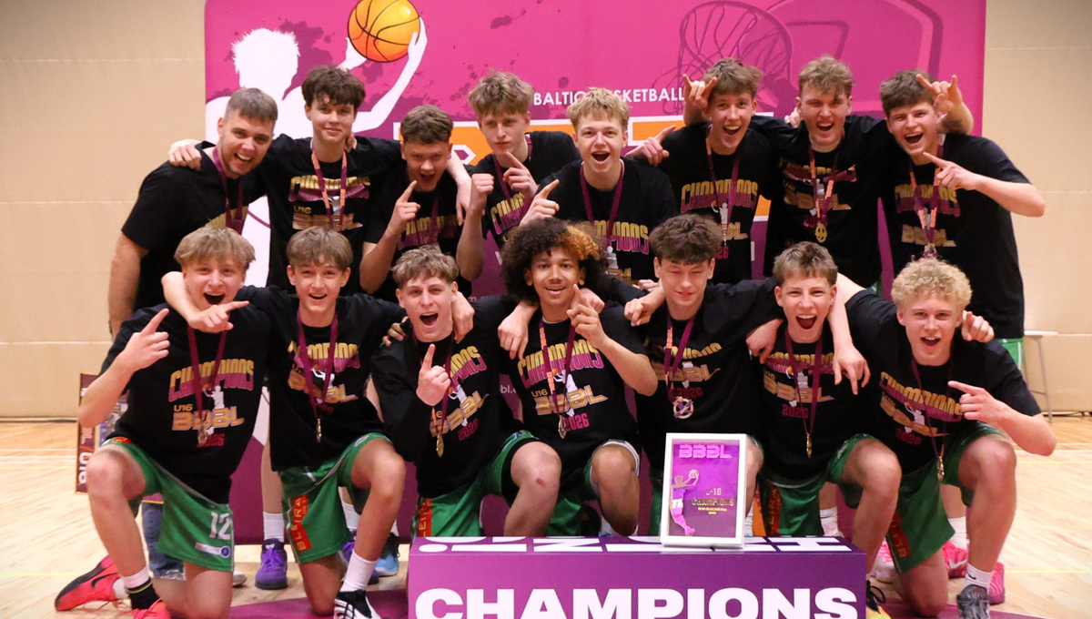 NKA (2010) back-to-back BBBL champions, Šarūnas Bauba final stage MVP