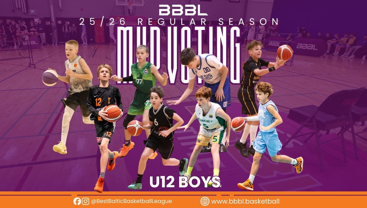 BBBL U12 regular season MVP voting is open!