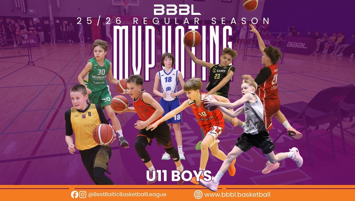 BBBL U11 regular season MVP voting is open!