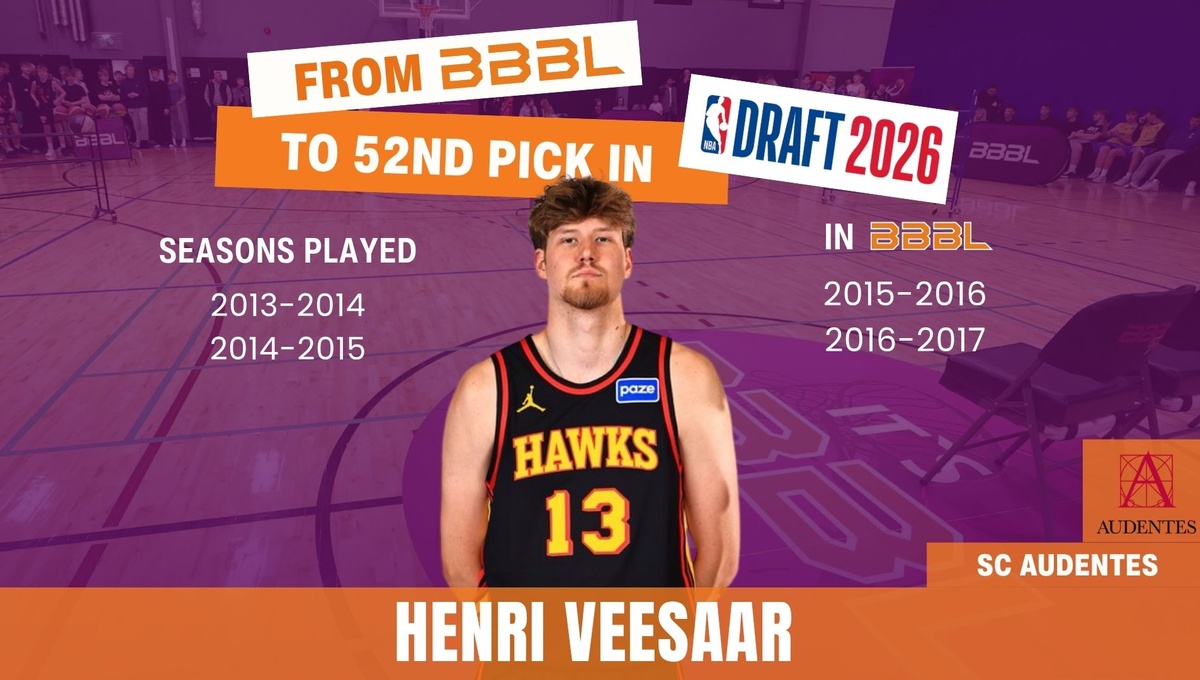 From playing in BBBL to 52nd pick in the 2026 NBA Draft - Henri Veesaar