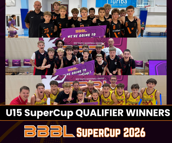 U15 Stage 1 - Three Teams Secure Their SuperCup Tickets